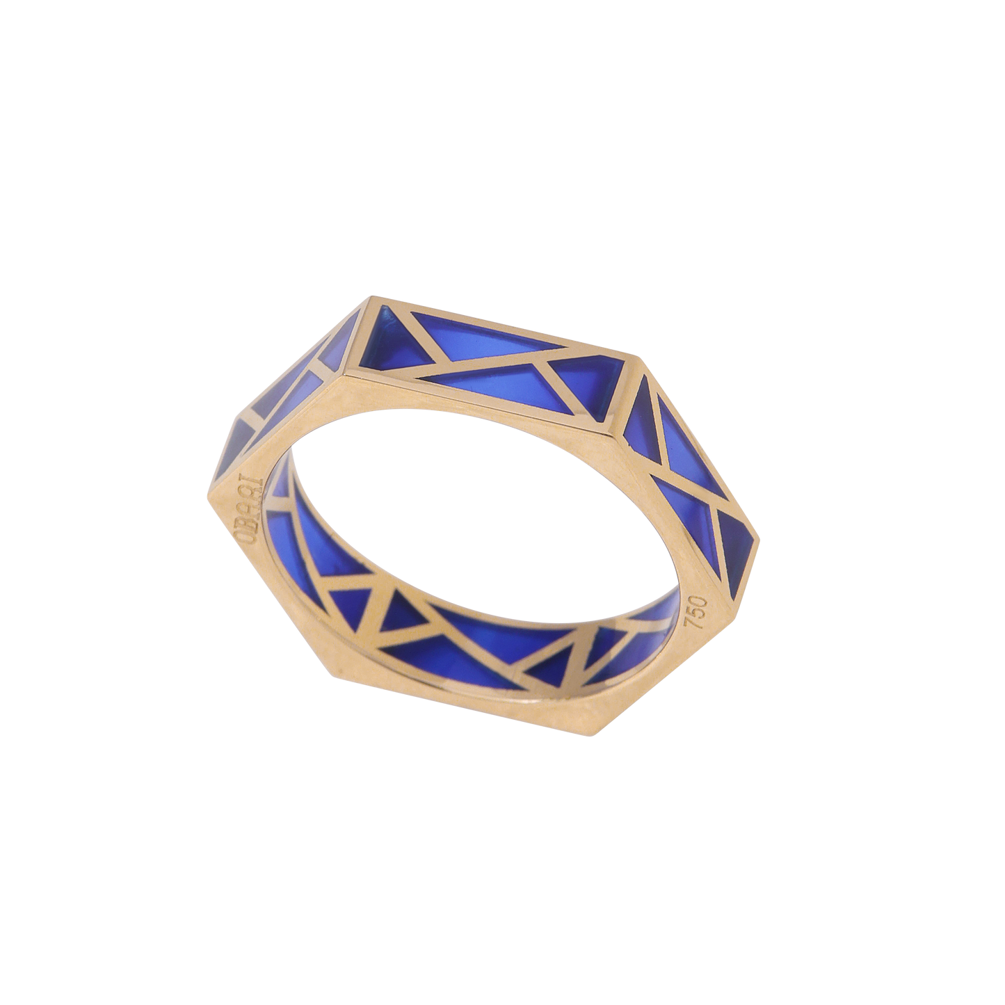 Mélange Ring Blue