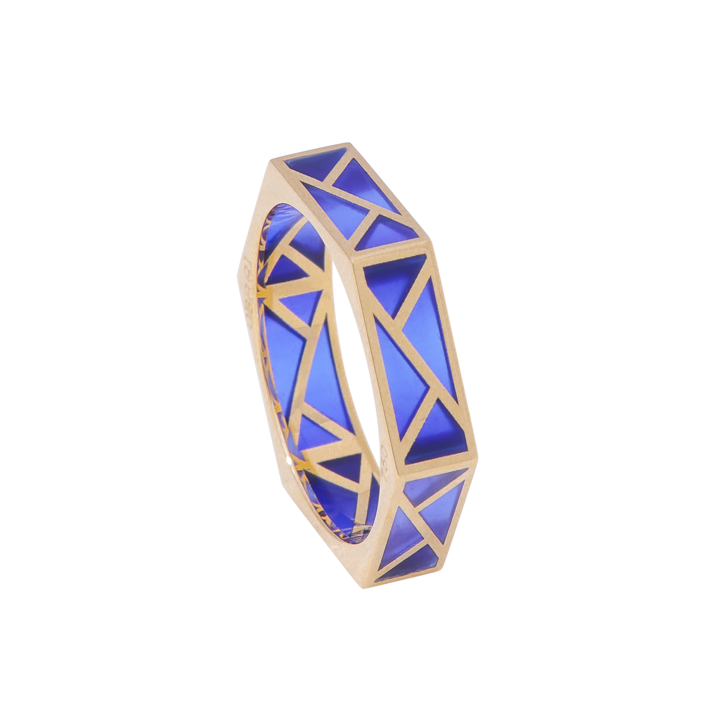 Mélange Ring Blue