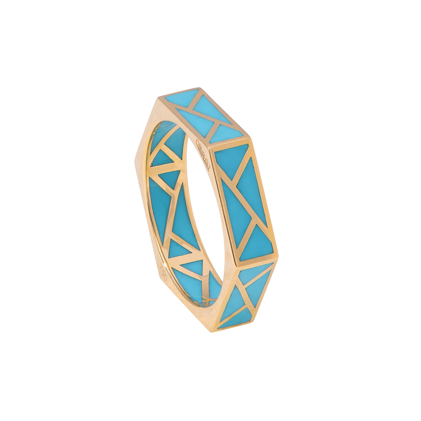 Melange Ring Turquoise