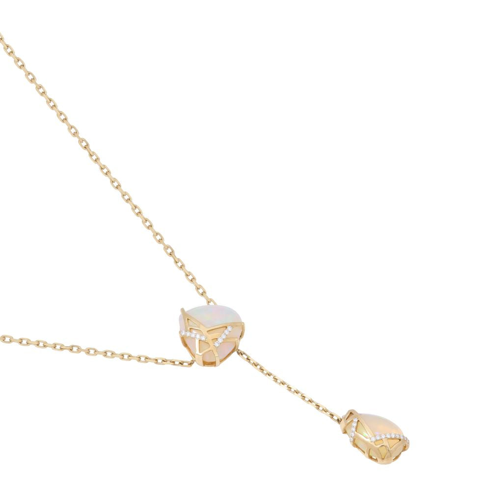 Cachet Necklace Opal