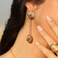 Cachet Earrings Opal