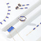 Mélange Choker Blue