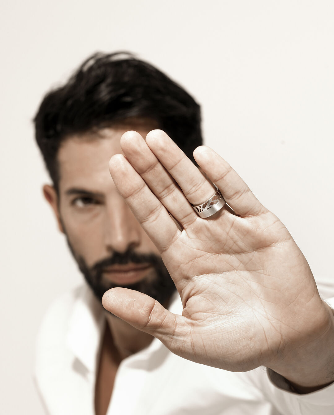 Mesh 0.5 Men's Ring