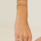 Mélange Bracelet White