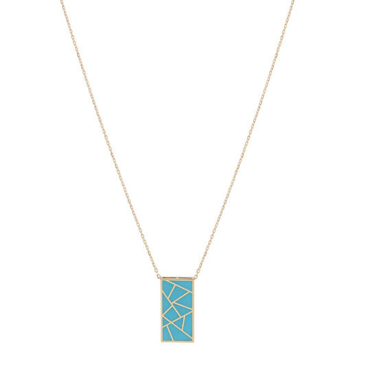 Melange Pendant Turquoise